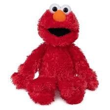 Elmo, the red Sesame Street Muppet.