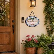An open doorway welcoming visitors into a home.