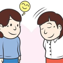A person nodding to show they understand