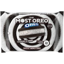 Oreo sandwich cookies in different limited-edition flavors.