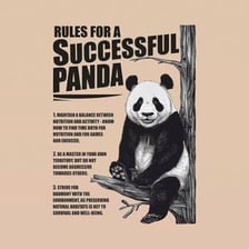 A simple diagram showing PANDA divided into P, AND, and A.