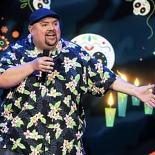 Comedian Gabriel Iglesias, known by the nickname Fluffy, performing onstage.