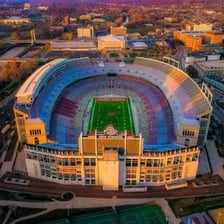 A view of the Ohio State University campus in Columbus.