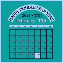 A February calendar showing February 29 in the leap year 2024.