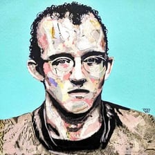 Portraits of Keith Urban, Art Garfunkel, and Art Carney