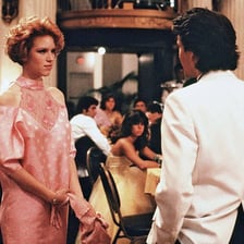 Molly Ringwald in a scene from Pretty in Pink