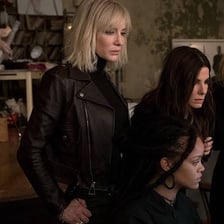Cate Blanchett in a scene from Ocean’s 8.