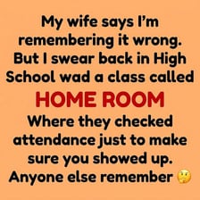 A teacher reading names aloud from an attendance list.