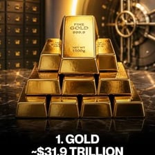 A valuable item represented by gold bars