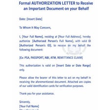 A person receiving an official document.