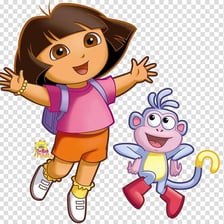 Dora the Explorer, the bilingual animated character