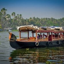 A culturally distinctive landscape in Kerala, India.