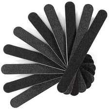 A nail file used during a manicure