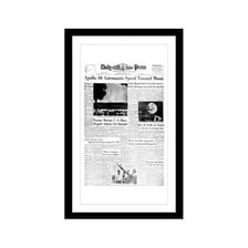 A printed newspaper containing an article.