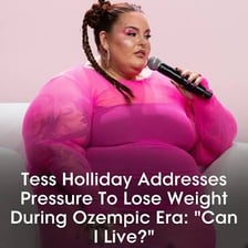 Portrait of model and activist Tess Holliday