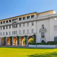 The California Institute of Technology campus in Pasadena