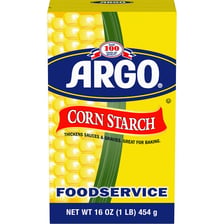 A package of Argo cornstarch.
