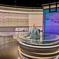 A television studio associated with ESPN’s SportsCenter