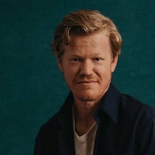 Actor Jesse Plemons in a portrait.