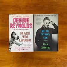 A memoir book associated with revealing personal details.