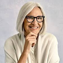 A portrait of fashion designer Eileen Fisher.