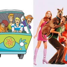 The cartoon character Scooby-Doo
