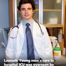 A doctor arriving after being summoned to a patient