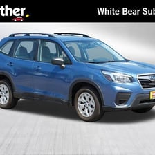 A Subaru Forester sport utility vehicle