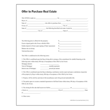 A home buyer presenting a purchase offer.