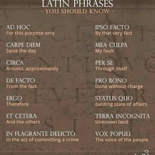 A manuscript showing the Latin phrase et alia