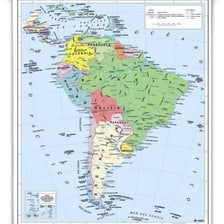 A map of South America with “sur” used for south.