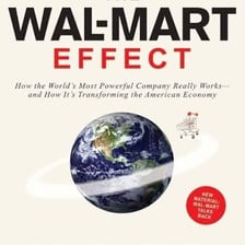A cover of the 2006 economics book The Wal-Mart Effect