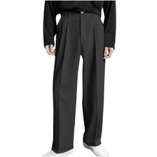 A pair of trousers displayed as clothing