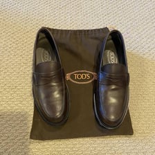 Leather loafers from the Italian footwear brand Tod’s.