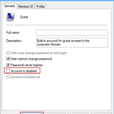 A person using a computer as a guest rather than signing into an account.