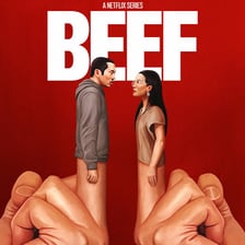 Promotional imagery for the Netflix series BEEF.