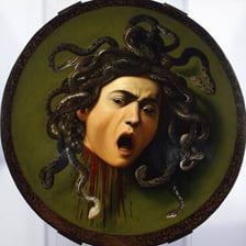 An artwork depicting itself within the artwork.