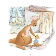 An illustration of the kangaroo characters Roo and Kanga.
