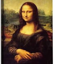 Leonardo da Vinci’s painting the Mona Lisa.