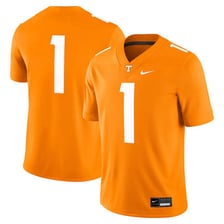 An athlete wearing the orange colors of the Tennessee Volunteers.