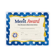 An award recognizing merit.