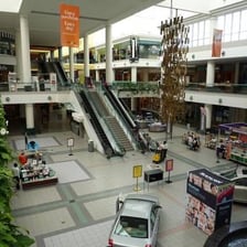The exterior of Southdale Center in Edina, Minnesota.