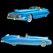 Classic automobiles associated with the Mercury and Saturn car brands.