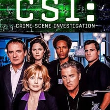 Promotional image associated with the CSI television franchise