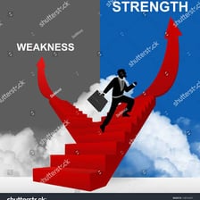 A business illustration representing valuable assets and strengths.