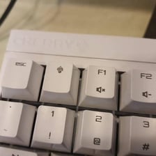 A computer keyboard showing the Esc key beside F1