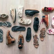 A pair of shoes displayed as everyday footwear.