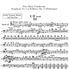 A music score containing the direction “tacet.”