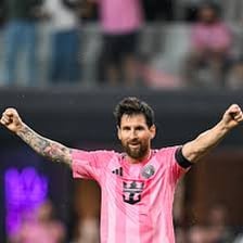 Lionel Messi playing for Inter Miami CF