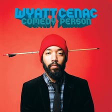 A portrait of comedian Wyatt Cenac.